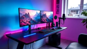 Gaming Desk With LED Lights: The Ultimate Guide to Elevating Your Setup in 2026